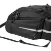 Gepacktragertaschen | VAUDE Silkroad L (Snap-It) - Gepacktragertasche Black