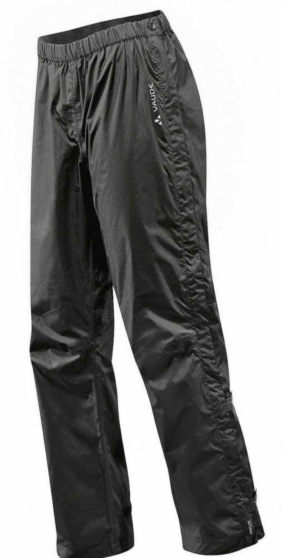 Hosen | VAUDE Fluid Full-Zip Regenhose Kurzgrosen Damen Black