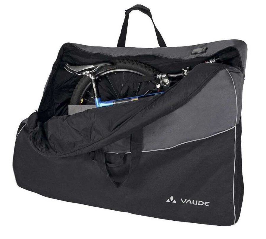 Fahrradtaschen Zubehor | VAUDE Big Bike Bag - Fahrrad Transporttasche Black/Anthracite