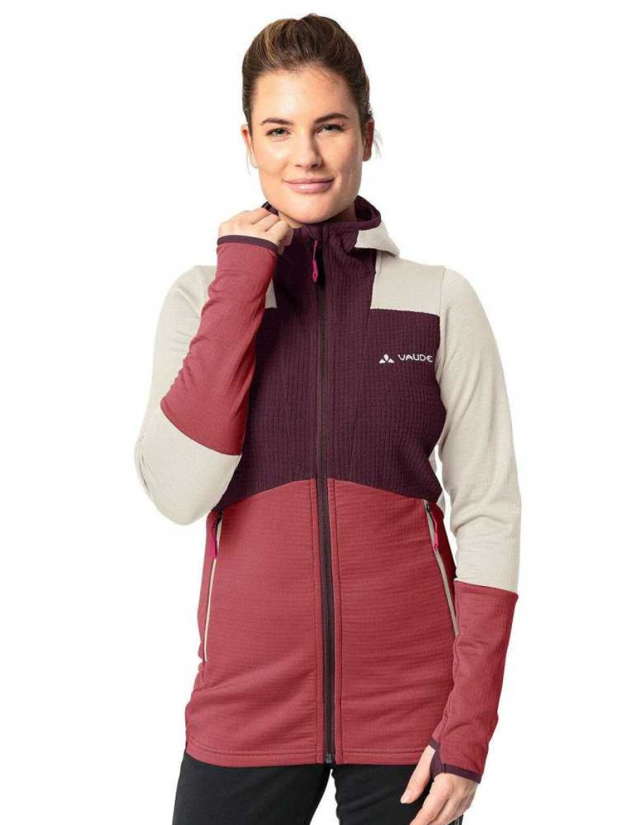 Jacken | VAUDE Monviso Grid Fleece Jacke Damen