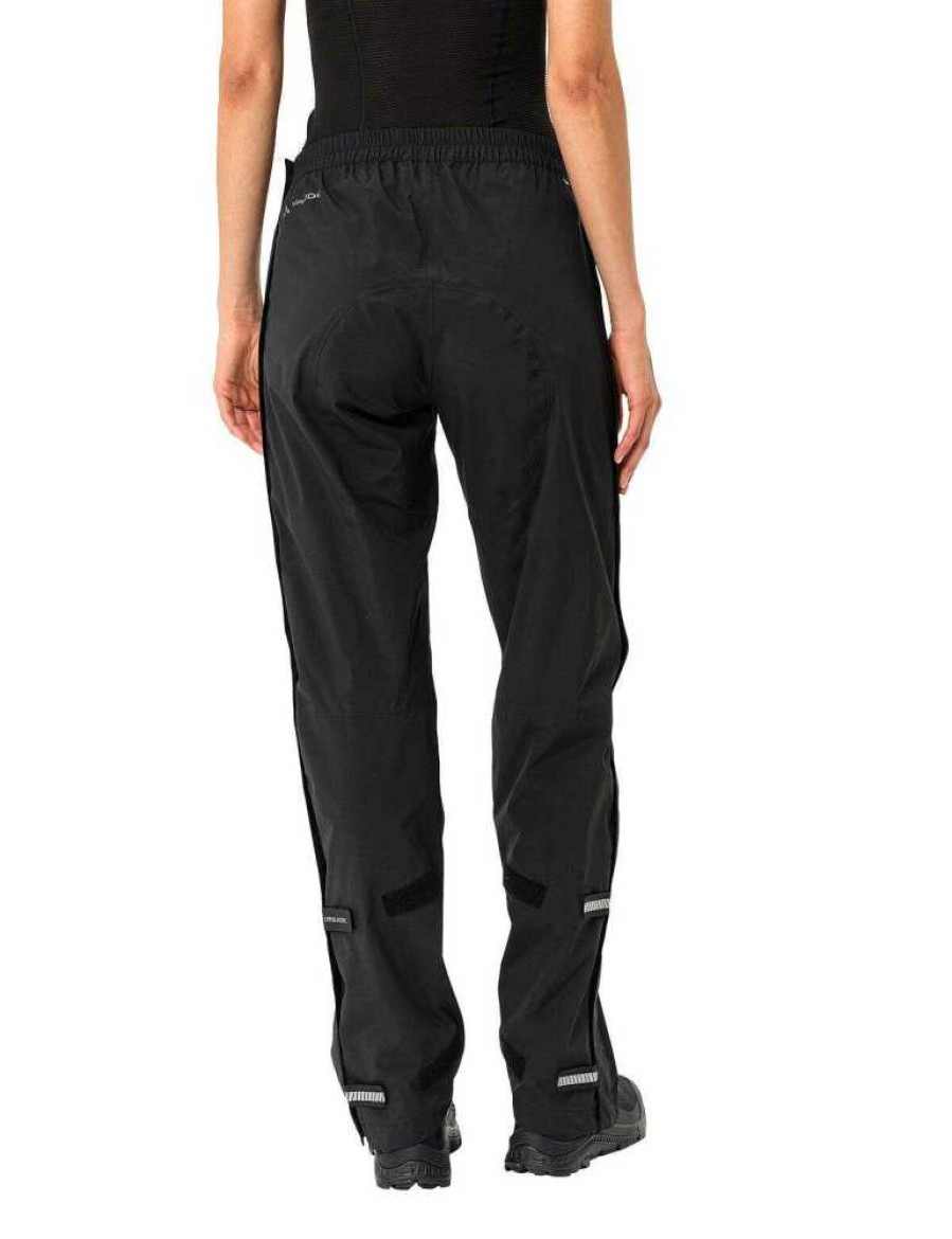 Hosen | VAUDE Yaras Rain Iv Zip Regenhose Damen Black