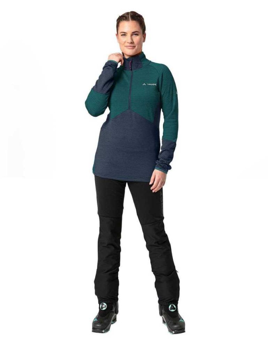 Jacken | VAUDE Larice Halfzip Fleece Jacke Damen