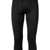 Hosen | VAUDE Monviso 3/4 Tights Herren Black