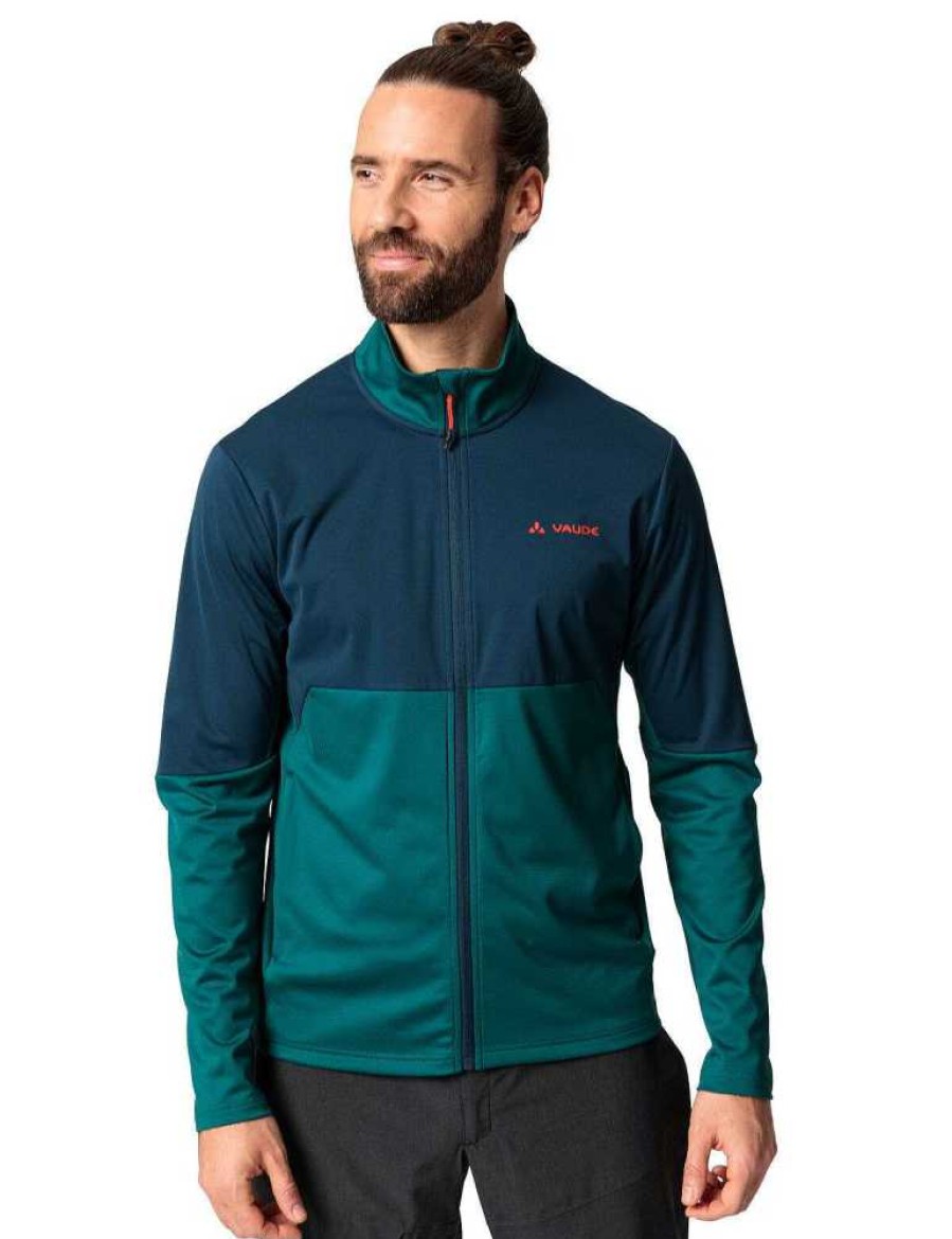 Pullover, Hoodies, Shirts | VAUDE Yaras Full Zip Fahrrad Shirt Herren