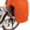 Fahrradtaschen Zubehor | VAUDE 3 Fold Raincover - Dreifach-Radtasche Regenhulle Orange