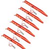 Zelt Zubehor | VAUDE Snow And Sand Peg 31 Cm (6 Stuck) - Heringe Darkred