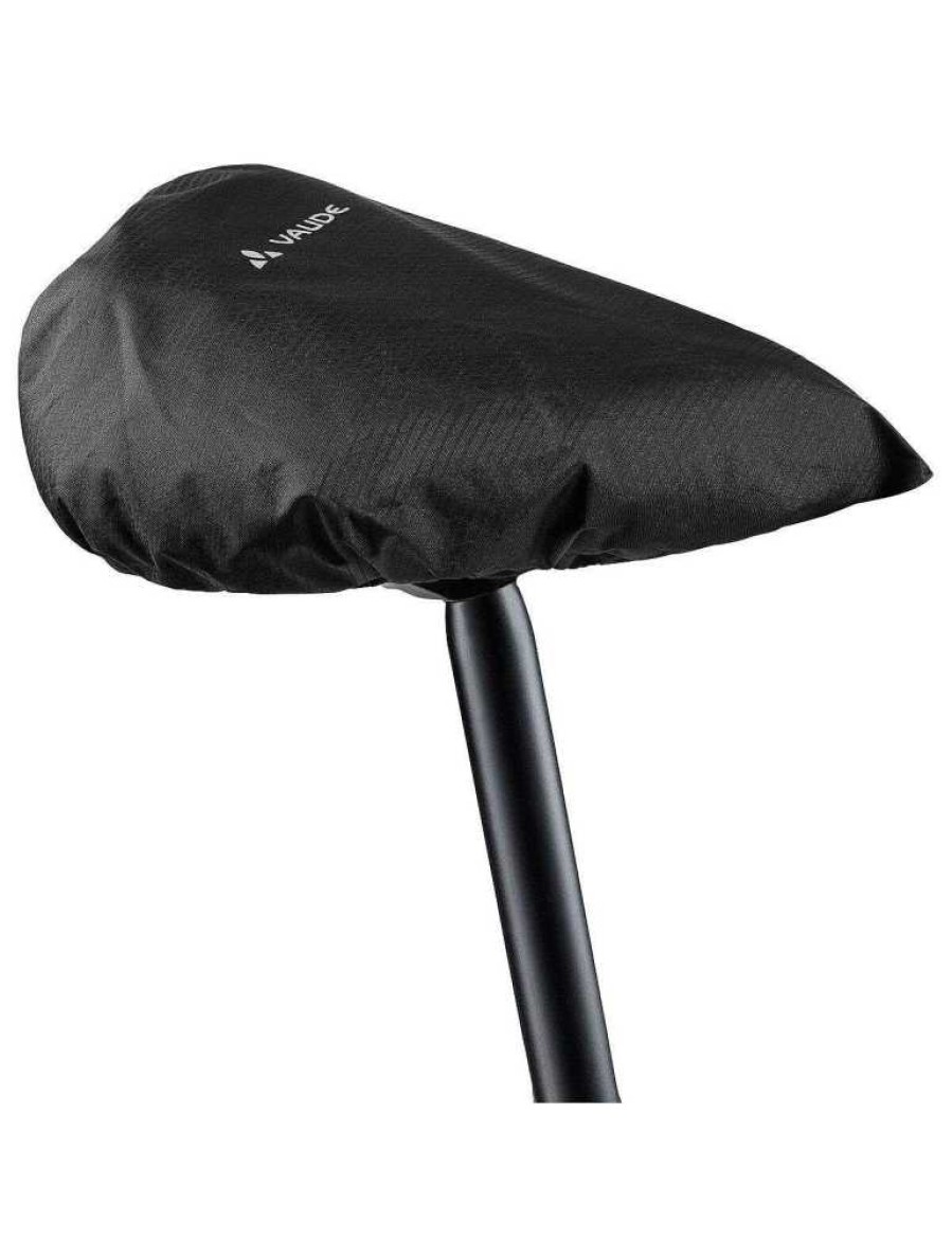 Fahrradtaschen Zubehor | VAUDE Raincover - Fahrradsattel Regenschutz Black