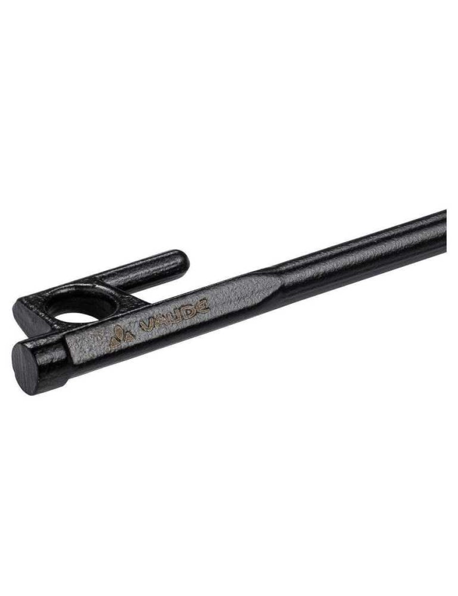 Zelt Zubehor | VAUDE Cast-Iron Pin 20 Cm (6 Stuck) - Heringe Black