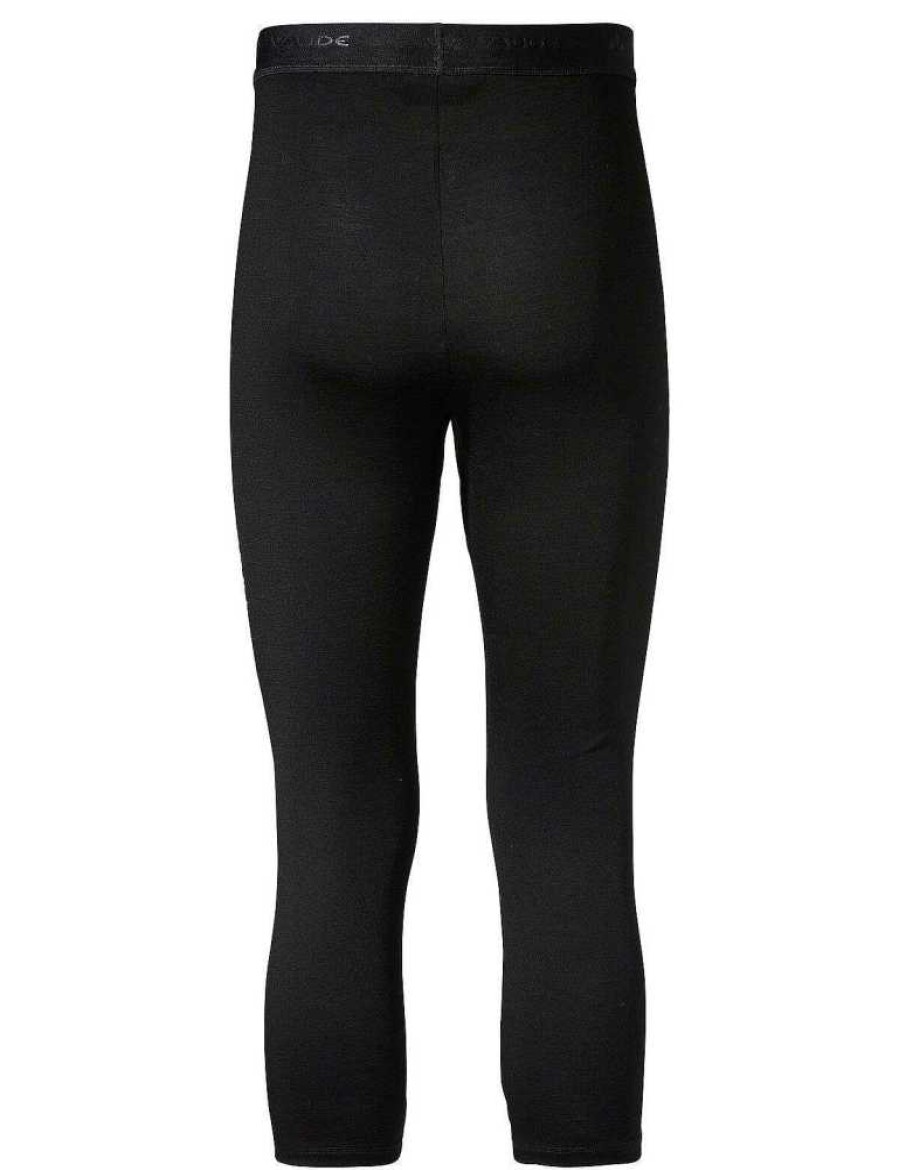 Hosen | VAUDE Monviso 3/4 Tights Herren Black