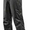 Hosen | VAUDE Fluid Full-Zip Ii Regenhose Kurzgrosen Herren Black