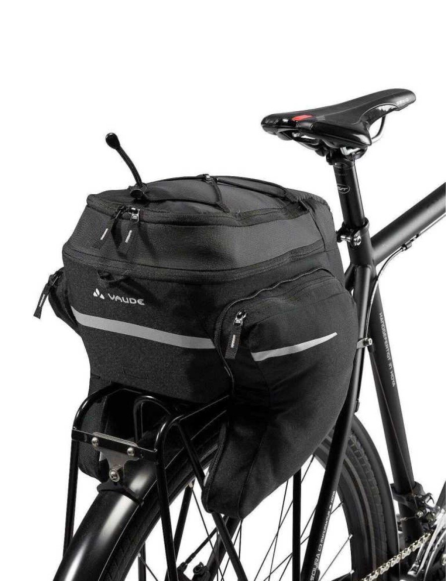 Gepacktragertaschen | VAUDE Silkroad Plus (I-Rack) - Gepacktragertasche Black