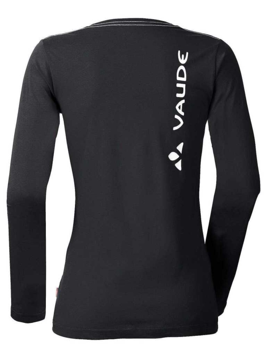 Pullover, Hoodies, Shirts | VAUDE Brand Logo Langarm T-Shirt Damen