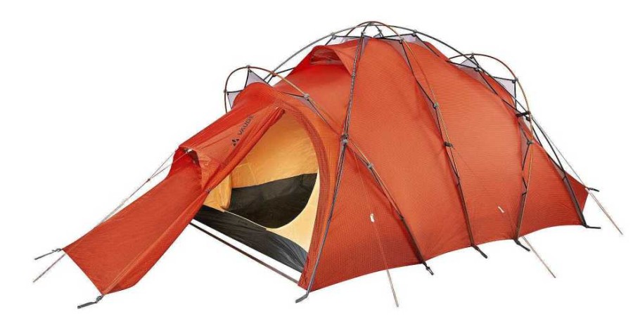 Expeditionszelte | VAUDE Power Sphaerio 3 Personen - Expeditionszelt Orange