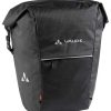 Gepacktragertaschen | VAUDE Road Master Roll-It Waxed - Fahrradtasche Black