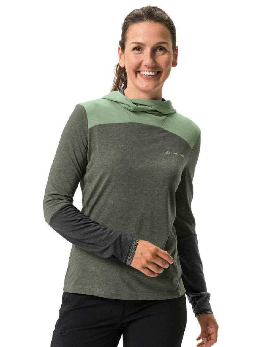 Pullover, Hoodies, Shirts | VAUDE Tremalzo Langarm Hoodie T-Shirt Damen