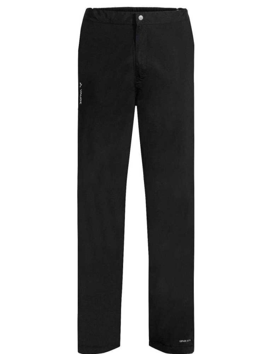 Hosen | VAUDE Yaras Rain Iii Zip Regenhose Herren Black