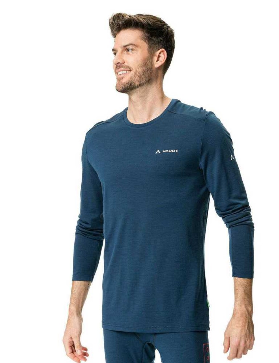 Pullover, Hoodies, Shirts | VAUDE Monviso Merino Langarm T-Shirt Herren