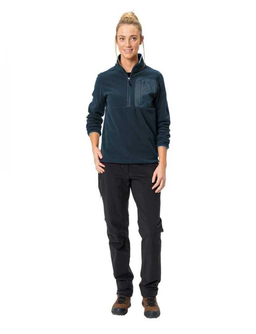 Pullover, Hoodies, Shirts | VAUDE Rosemoor Halfzip Fleecepullover Damen